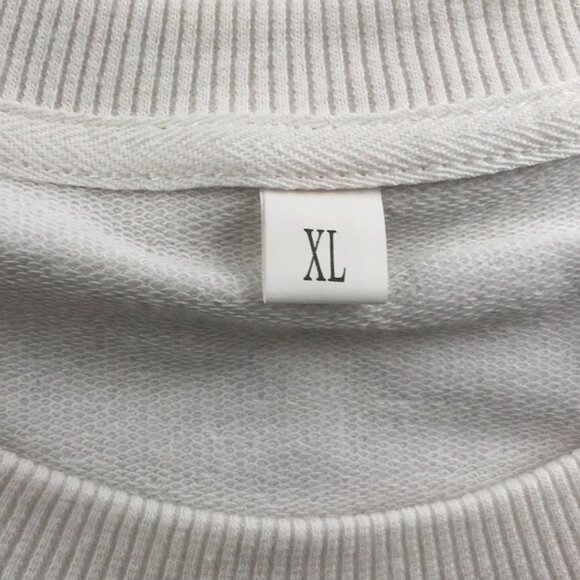 Notorious RBG Graphic Sweatshirt Mens Size XL Crew Neck Pullover Casual White - Picture 3 of 12